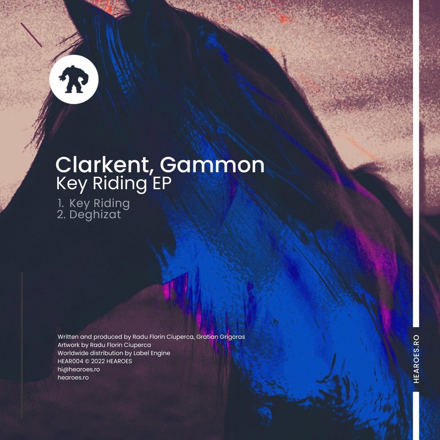 Clarkent, Gammon (RO) - Key Riding EP [HEAR004]